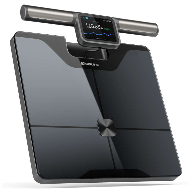 Scale MD Pro Gen 2 smart scale, angled view