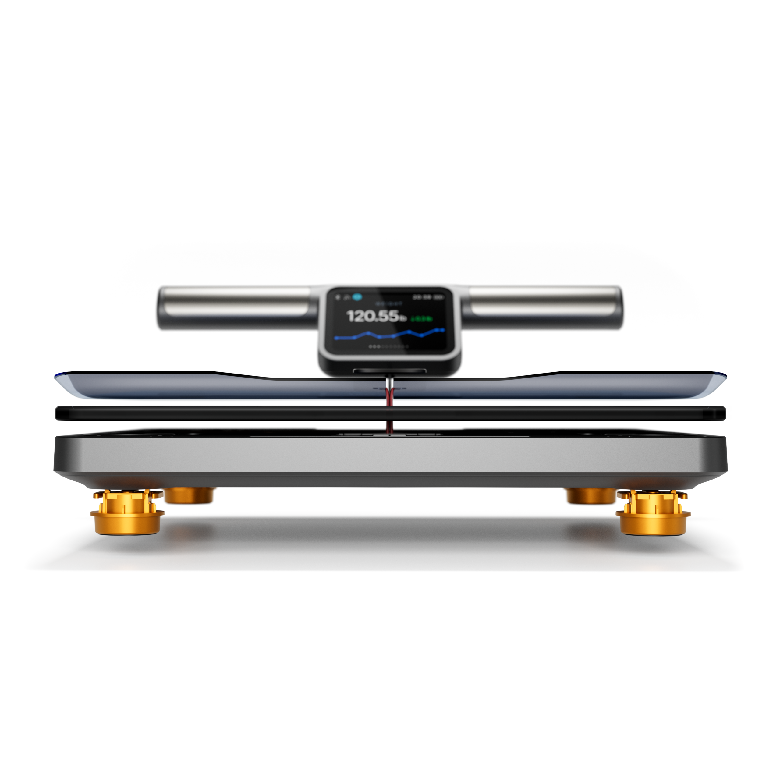 Scale MD Pro Gen 2 tempered-glass platform with transparent ITO electrodes